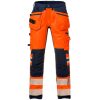 Fristads High vis craftsman stretch trousers class 2 2707 PLU -  Orange