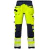 Fristads High vis craftsman stretch trousers woman class 2 2710 PLU -  Yellow