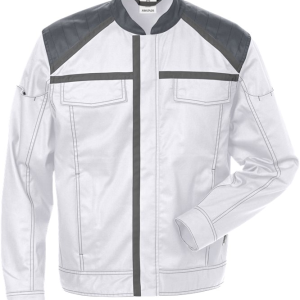 Fristads Jacket 4555 STFP -  White