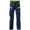 Fristads Trousers 2552 STFP -  Yellow/ Blue
