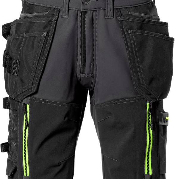 Fristads Craftsman stretch shorts 2567 STP  -  Black