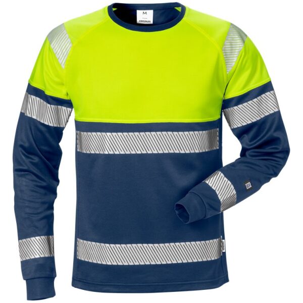 Fristads High vis long sleeve t-shirt class 1 7519 THV -  Yellow