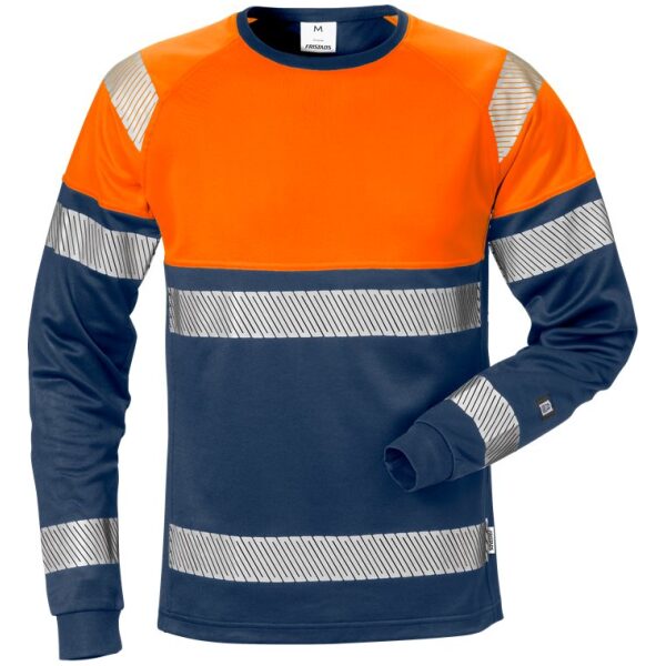 Fristads High vis long sleeve t-shirt class 1 7519 THV -  Orange