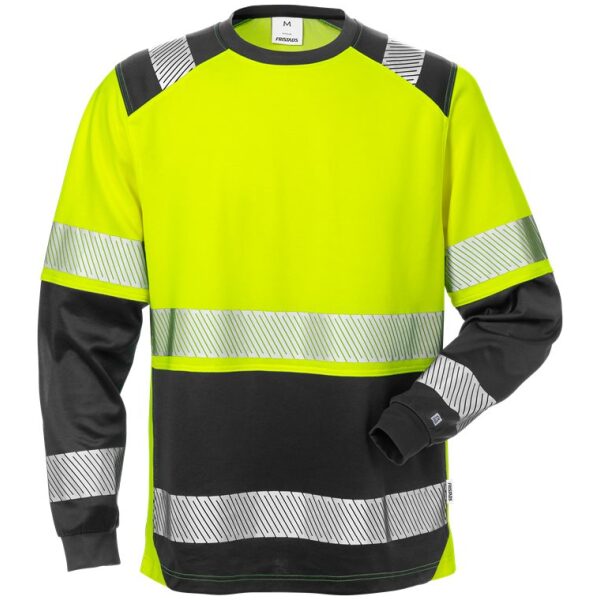Fristads High vis long sleeve t-shirt class 2 7457 THV -  Yellow