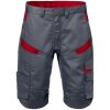 Fristads Shorts 2562 STFP -  Red/ Grey