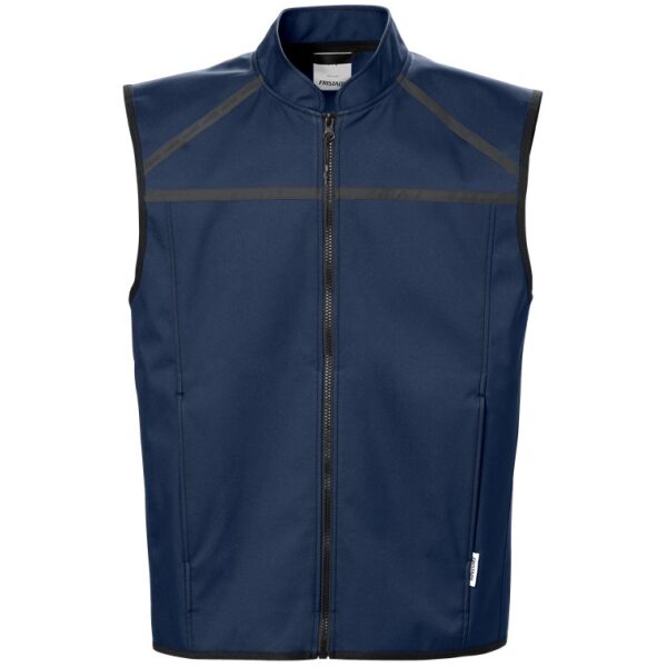 Fristads Softshell waistcoat 4559 LSH -  Blue