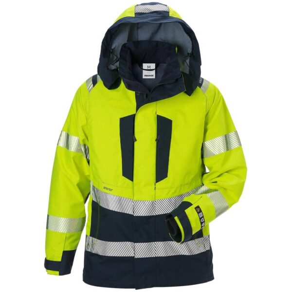 Fristads Flamestat high vis GORE-TEX PYRAD® shell jacket woman class 3 4195 GXE -  Yellow