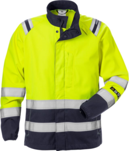 Fristads Flamestat High vis softshell jacket woman class 3 4076 FSS -  Yellow