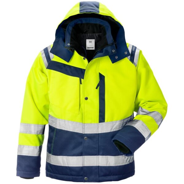 Fristads High vis winter jacket woman class 3 4143 PP -  Yellow