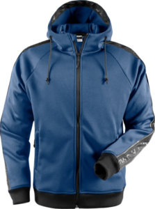 Fristads Hooded sweat jacket 7464 SSL -  Blue