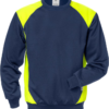 Fristads Sweatshirt 7148 SHV -  Yellow/ Blue