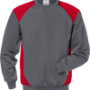 Fristads Sweatshirt 7148 SHV -  Red/ Grey